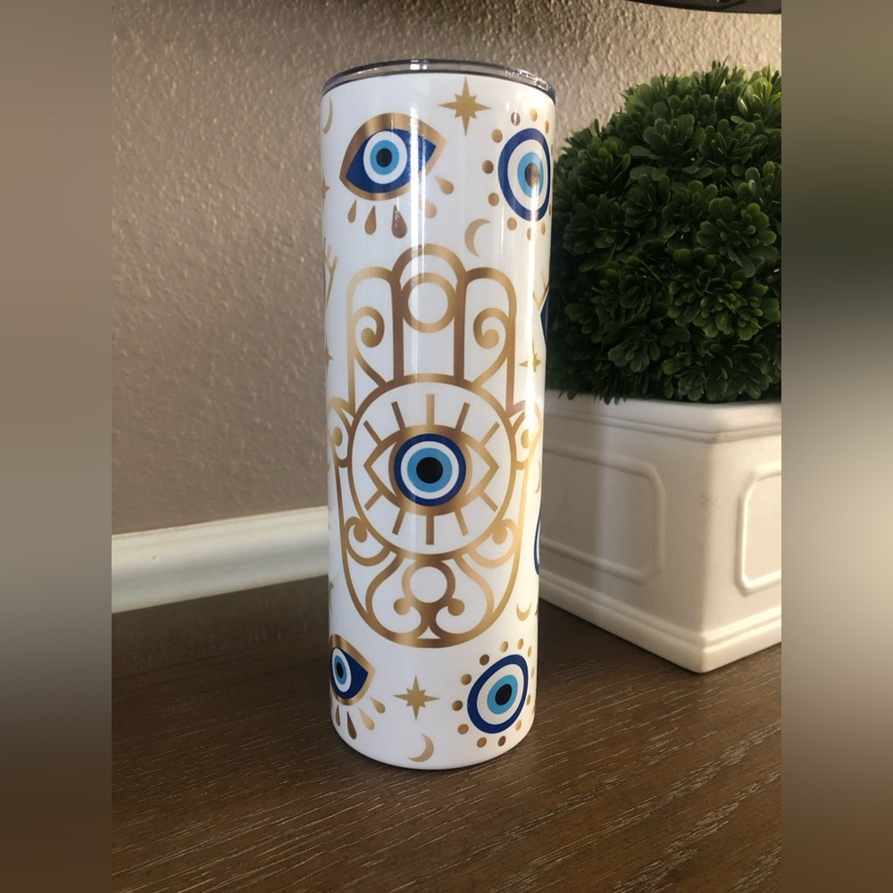 Evil eye 20oz tumbler 🧿 🪬